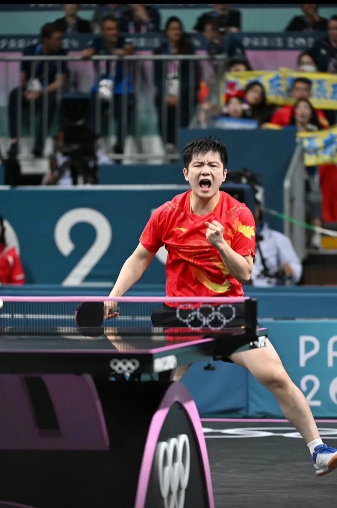 奥地利队鏖战瑞典队，樊振东高光表现
