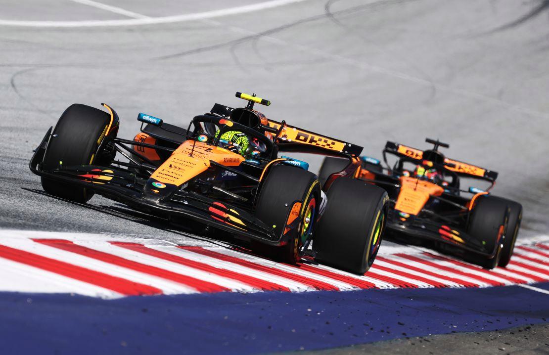 哈斯车队绝杀迈凯伦，诺里斯高光表现